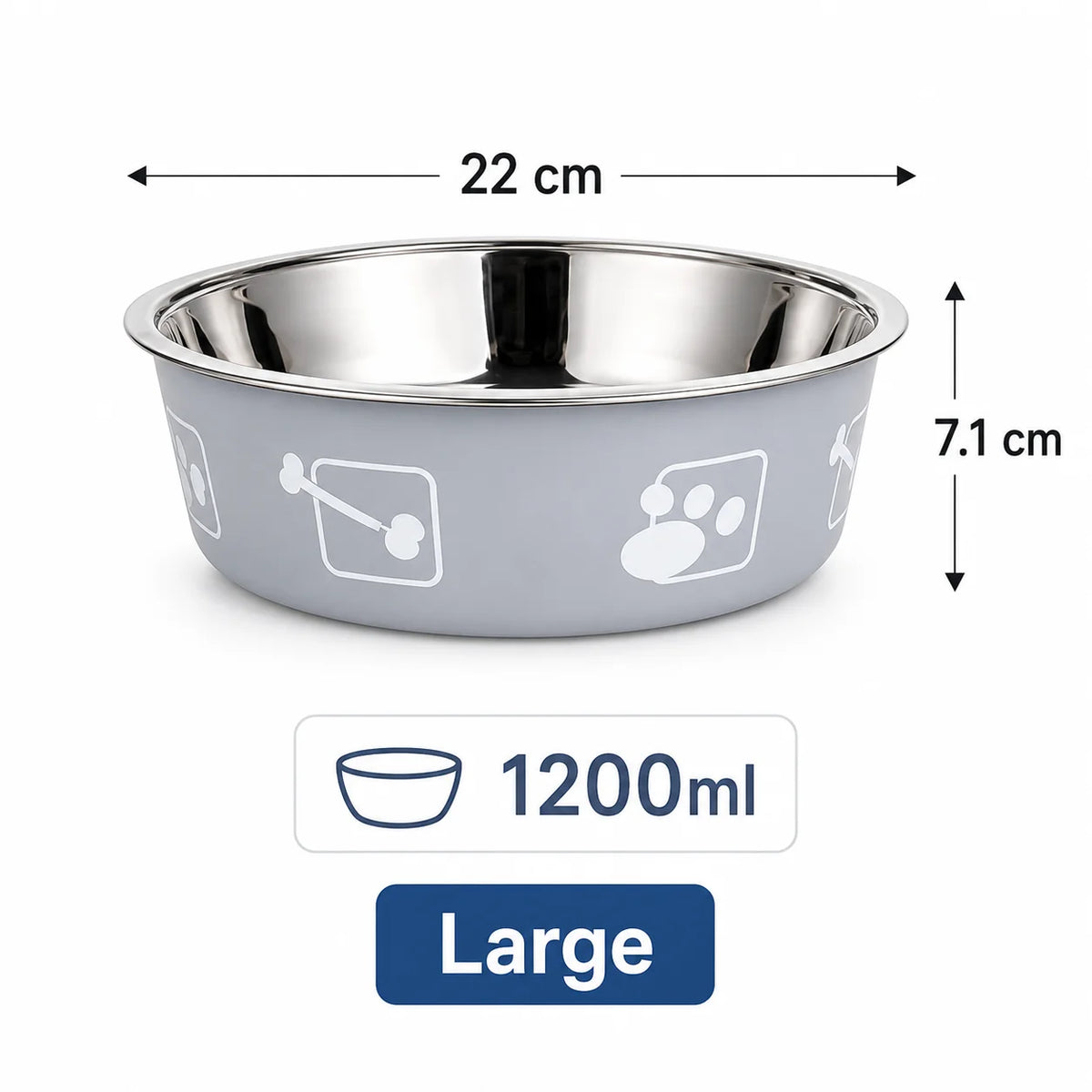 Stainless Steel Pet Feeding Bowl