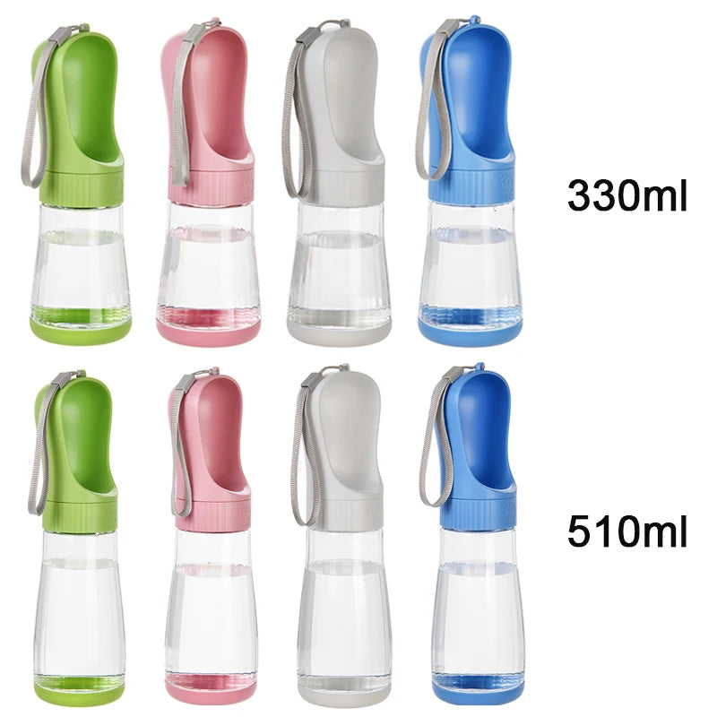 2-in-1 Portable Dog Water Bottle & Food Container