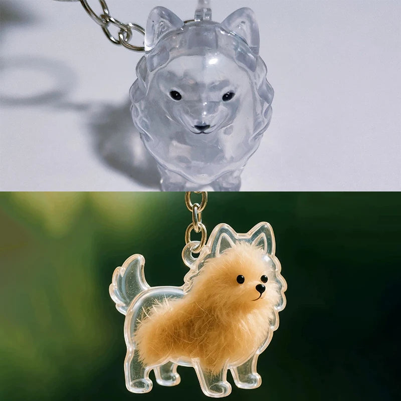 Dog Breed Hair Keepsake Charm