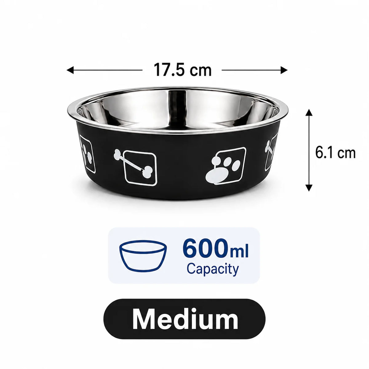 Stainless Steel Pet Feeding Bowl