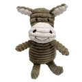 Corduroy Squeaky Plush Animal Dog Toy