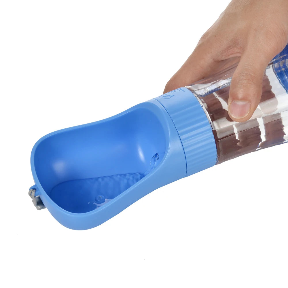 2-in-1 Portable Dog Water Bottle & Food Container