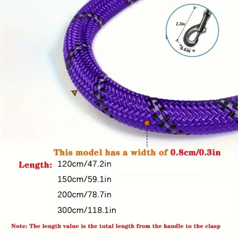 Reflective Dog Leash with Padded Handle