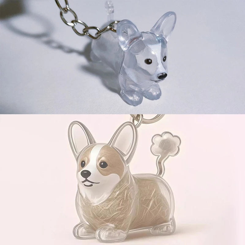 Dog Breed Hair Keepsake Charm