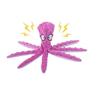 No-Stuff Squeaky Octopus Puzzle Toy