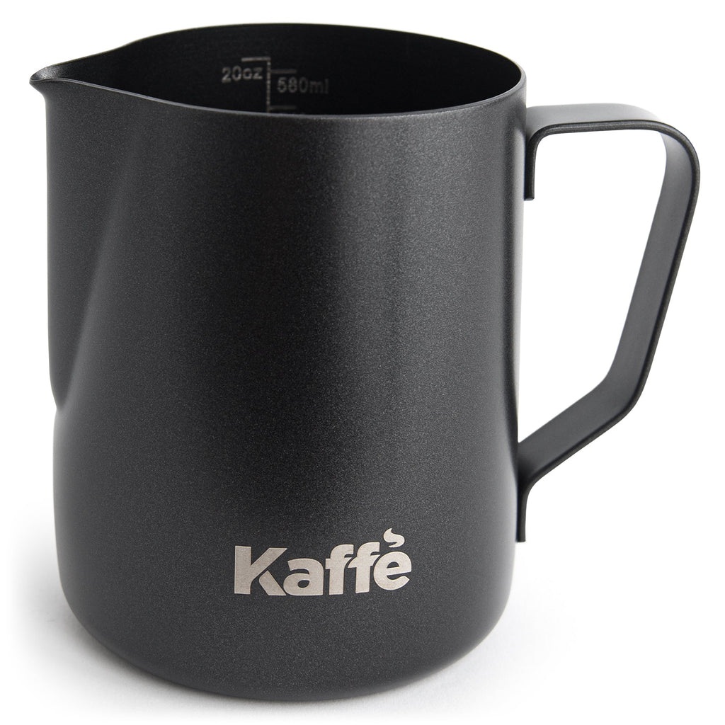 Chrome-Finish Stainless Steel Milk Frothing Pitcher – 20 oz (600 ml)