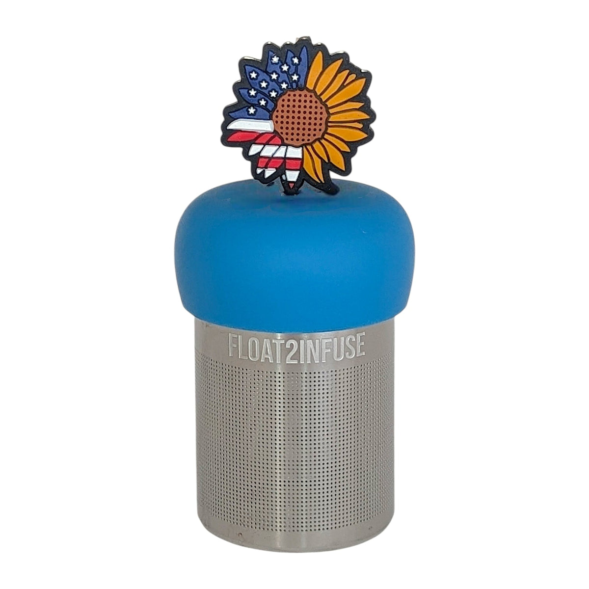 Floating Americana Sunflower Tea Infuser - Cute Tea Infuser for Loose Tea