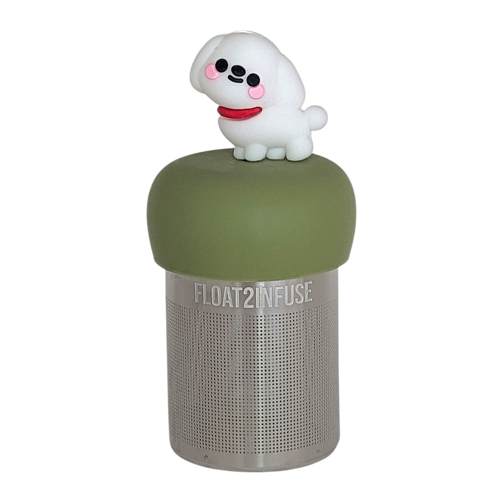 Floating Maltese Dog Tea Infuser - Cute Tea Infuser for Loose Tea