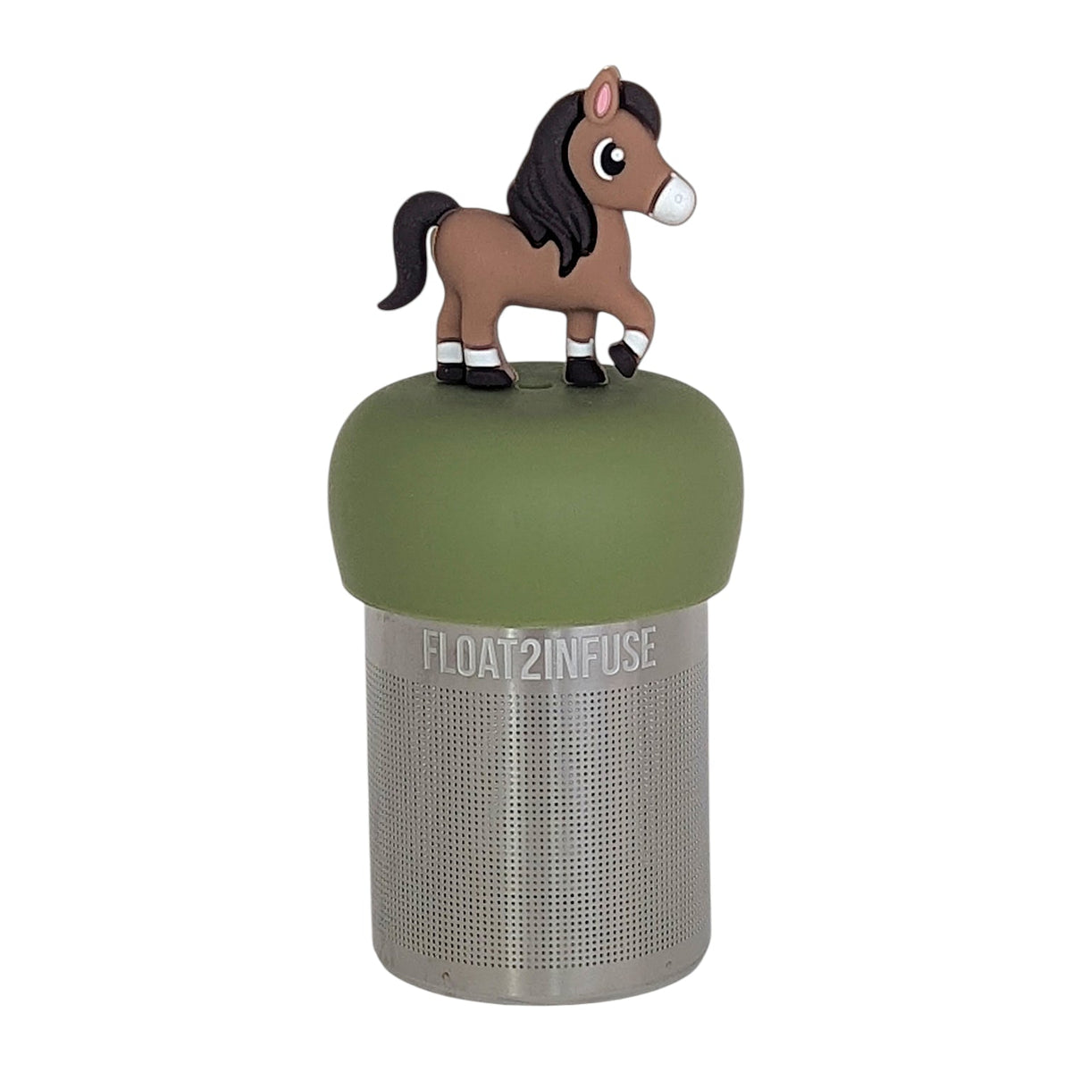 Floating Brown Horse Tea Infuser - Cute Tea Infuser for Loose Leaf Tea