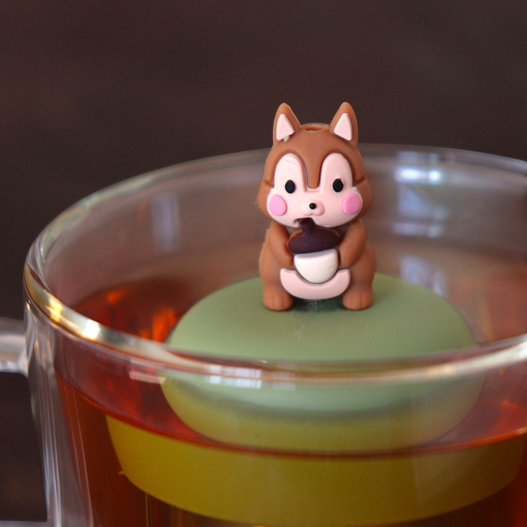 Floating Chipmunk Tea Infuser - Cute Tea Infuser for Loose Leaf Tea
