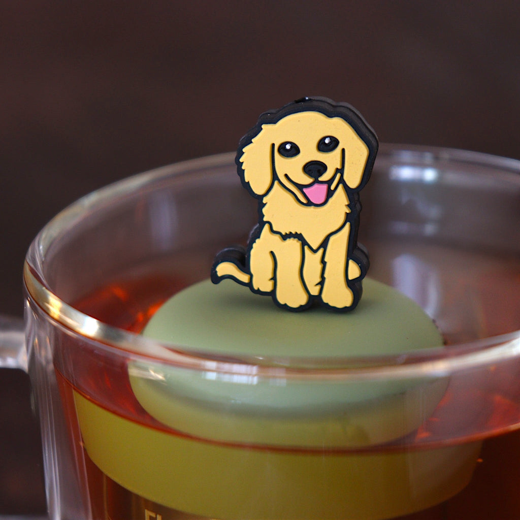 Floating Yellow Dog Tea Infuser - Cute Tea Infuser for Loose Leaf Tea