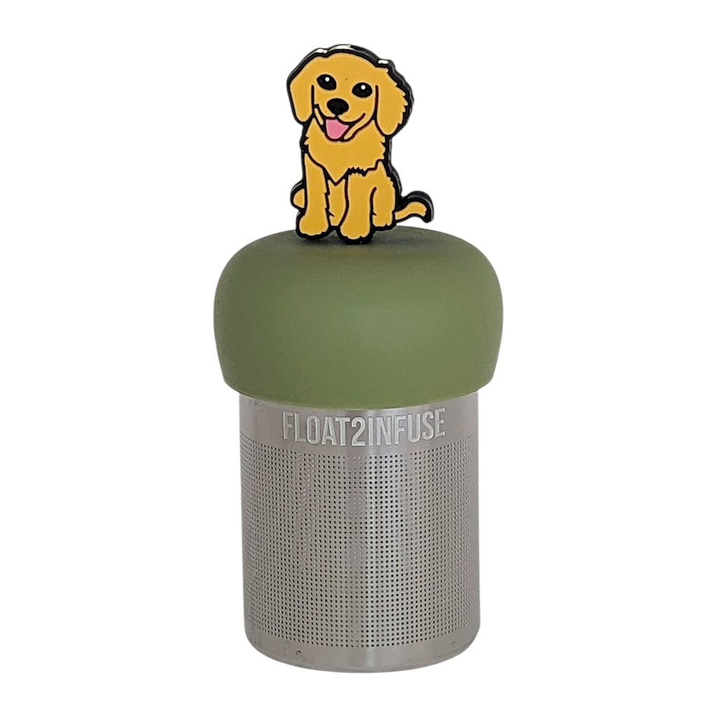 Floating Yellow Dog Tea Infuser - Cute Tea Infuser for Loose Leaf Tea