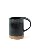 Matte Black Stoneware Mug