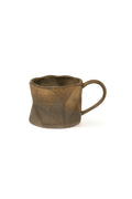 Sculpted Wavy Rim Stoneware Mug