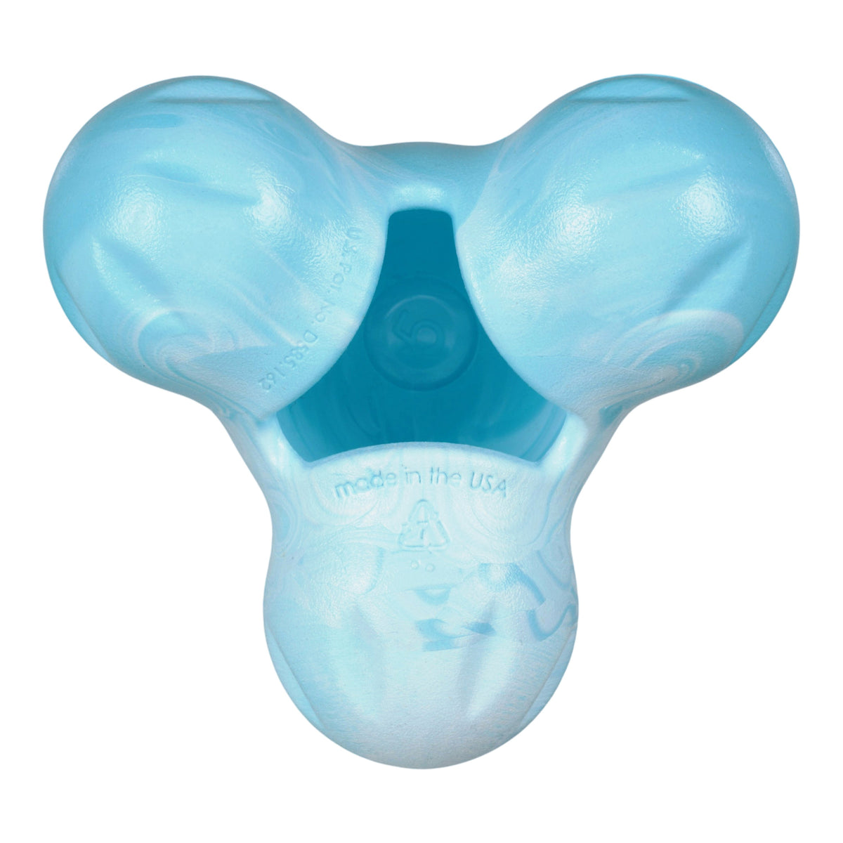 Tux® Aqua Swirl — Limited Edition Zogoflex® Treat Toy
