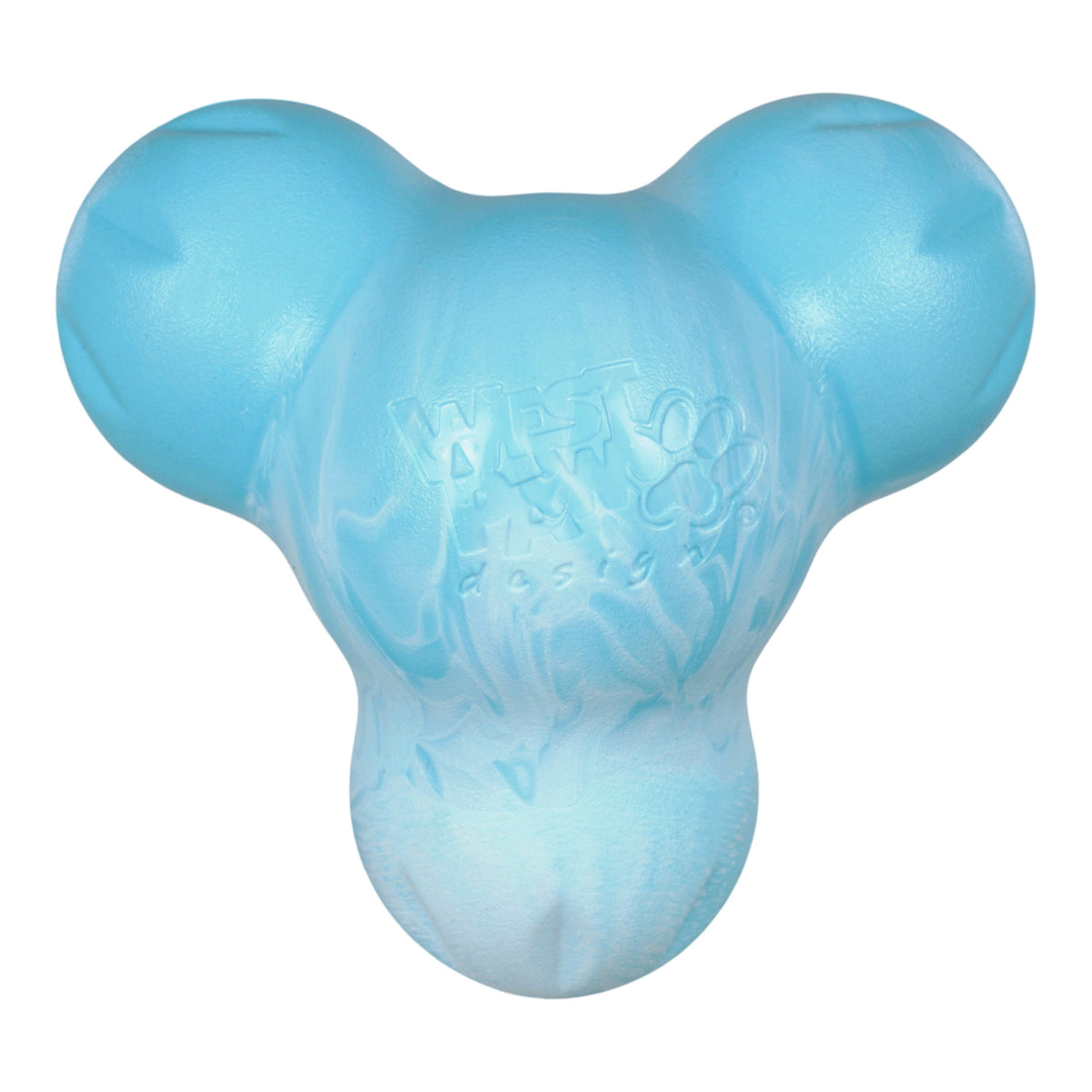 Tux® Aqua Swirl — Limited Edition Zogoflex® Treat Toy