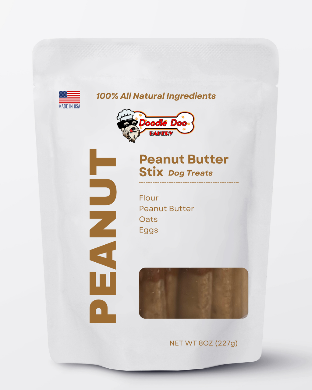 Peanut Butter Stix Treat 1/2lb