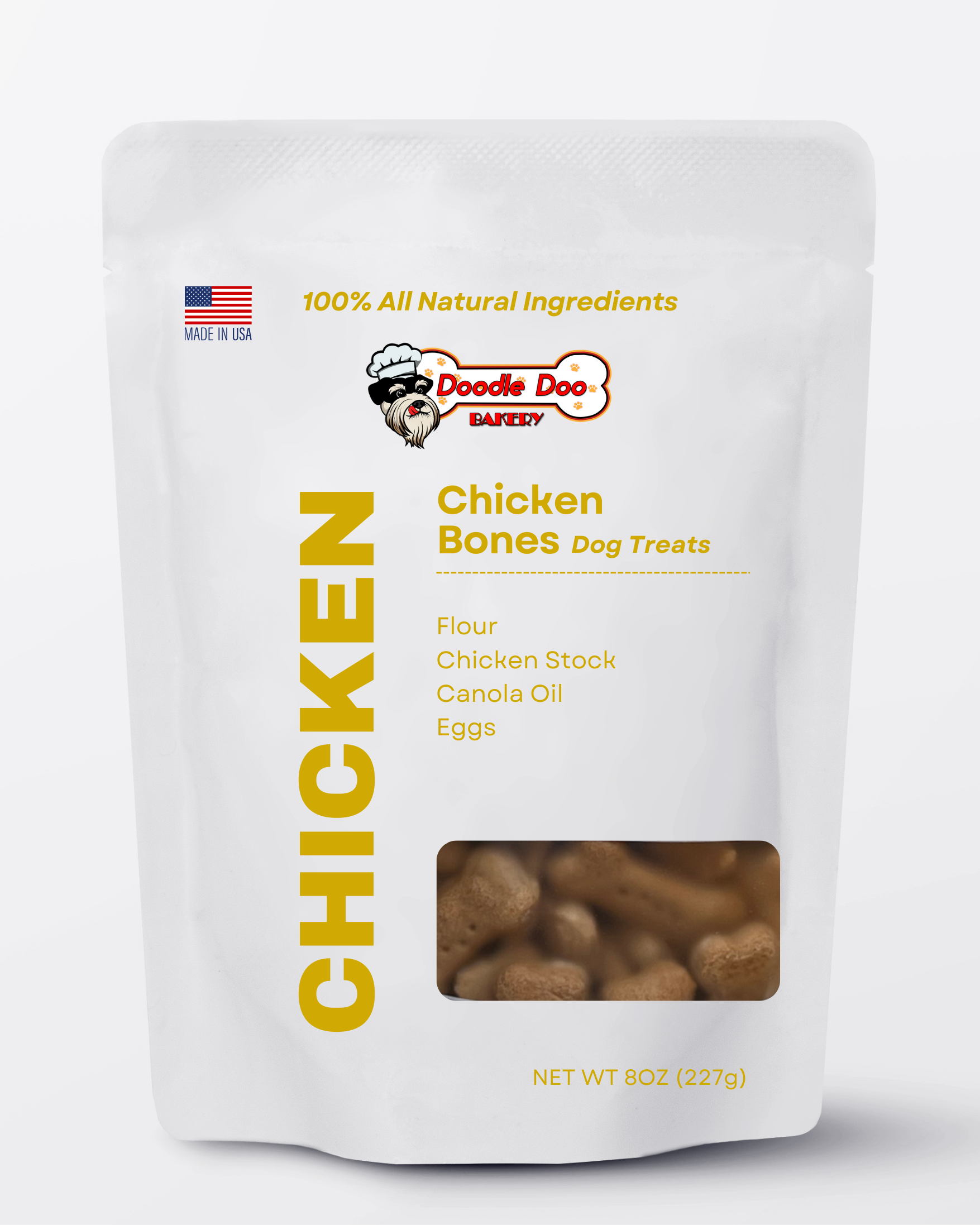 Chicken Dog Biscuits 1/2 lb.