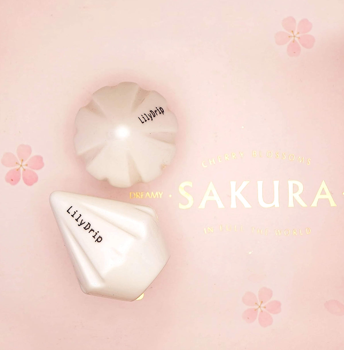 LilyDrip Sakura Ceramic Pour-Over Insert – Fast Flow, Fits V60 & Origami Cone Drippers