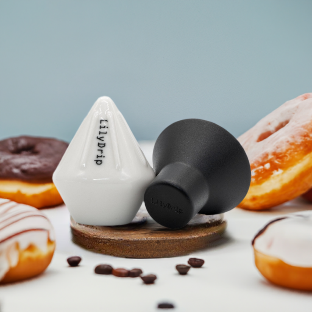 LilyDrip Donut Ceramic Pour-Over Insert – Very Fast Flow, Fits V60 & Origami Cone Drippers