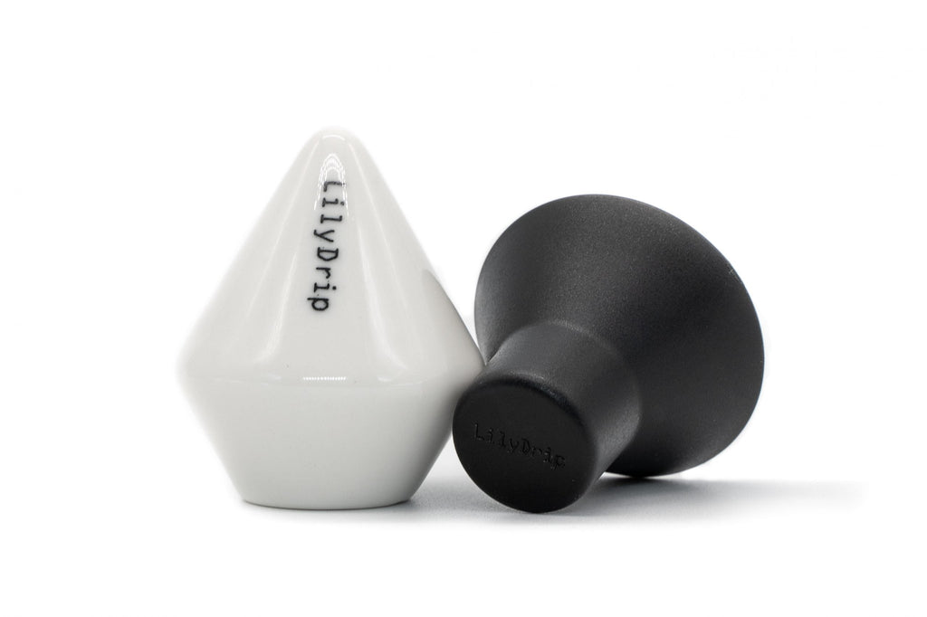 LilyDrip Original Ceramic Pour-Over Insert – Balanced Flow, Fits V60 & Origami Cone Drippers