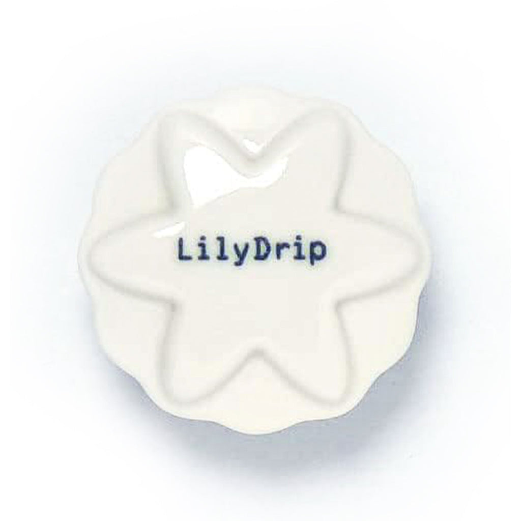 LilyDrip Lotos Ceramic Pour-Over Insert – Use Flat-Bottom Basket Filters in V60 & Origami Cone Drippers