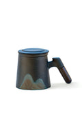 Mountain Tea Infuser Mug with Lid,