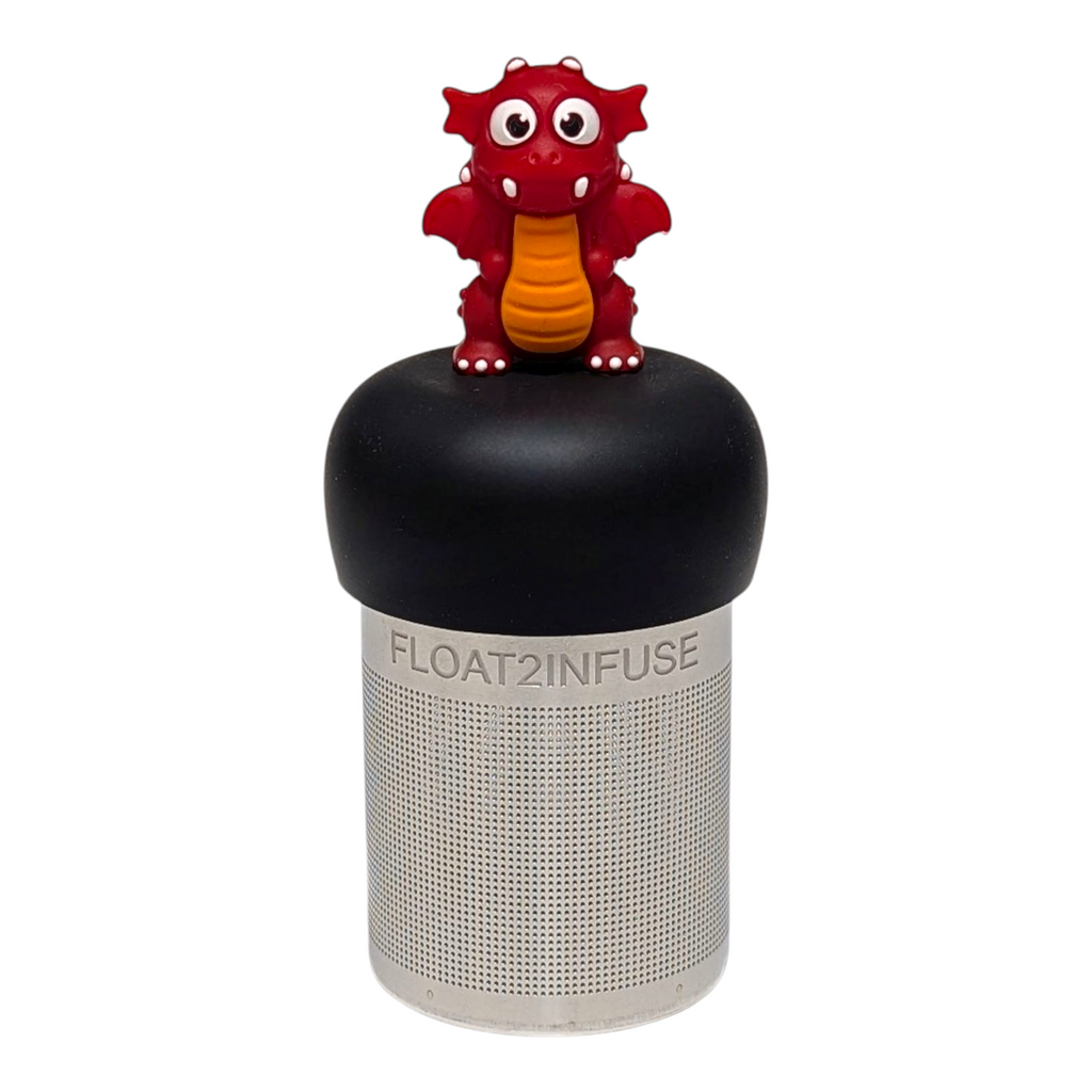 Floating Red Dragon Tea Infuser - Cute Animal Tea Infuser for Loose Leaf Tea