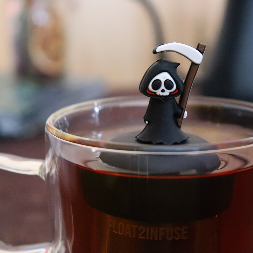 Floating Grim Reaper Tea Steeper - Cute Tea Infuser for Loose Tea