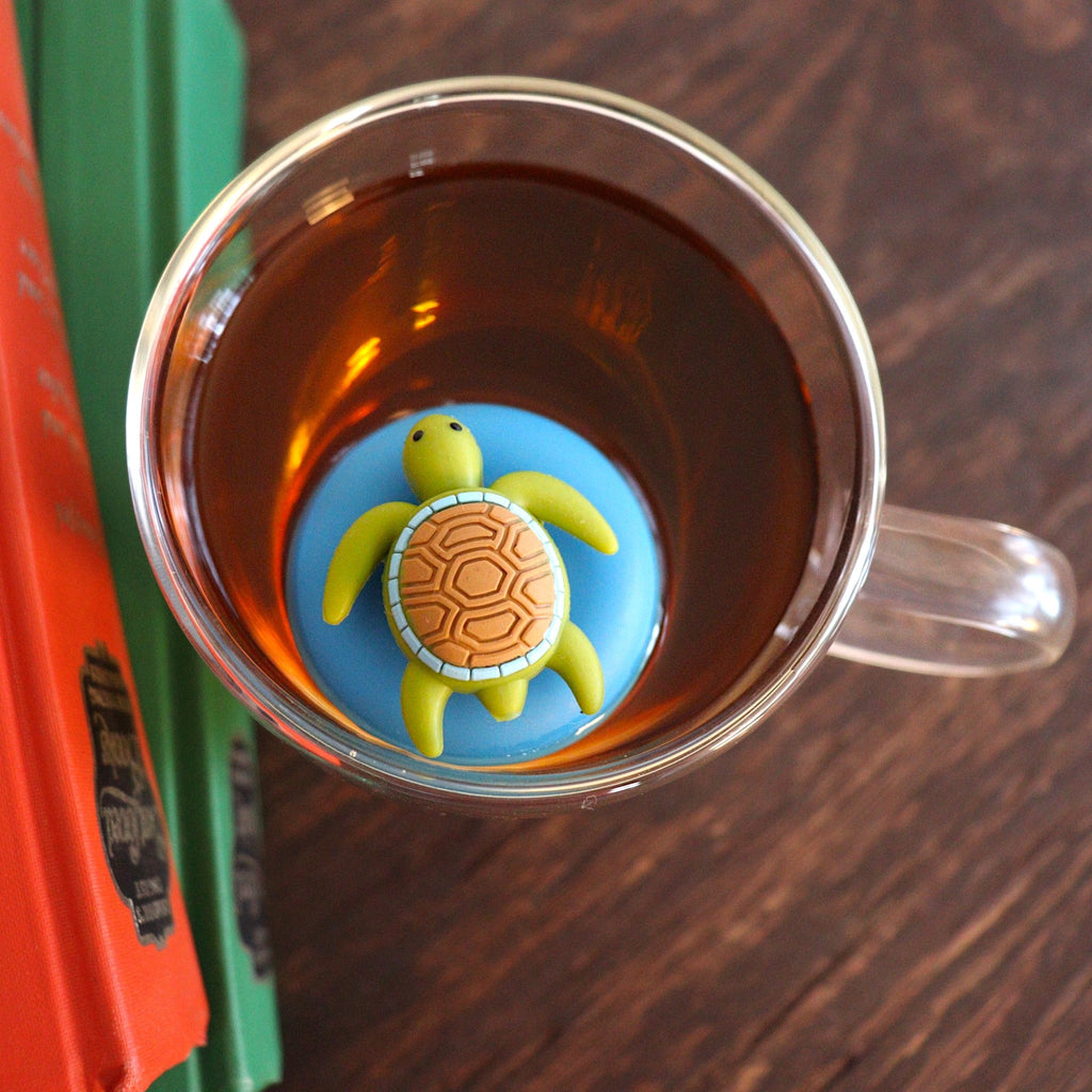 Floating 3D Sea Turtle Tea Infuser - Cute Animal Tea Infuser for Loose Tea