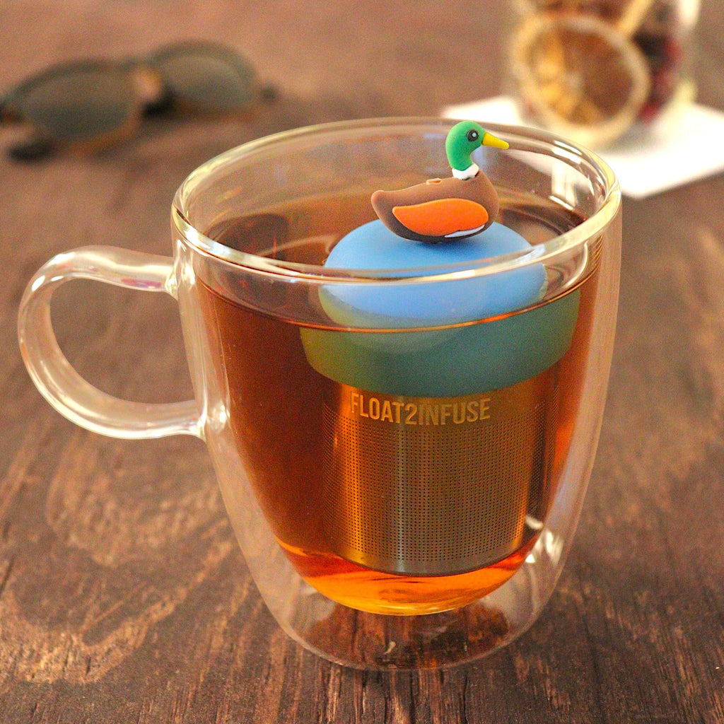 Floating Mallard Duck Tea Infuser - Cute Tea Infuser for Loose Tea