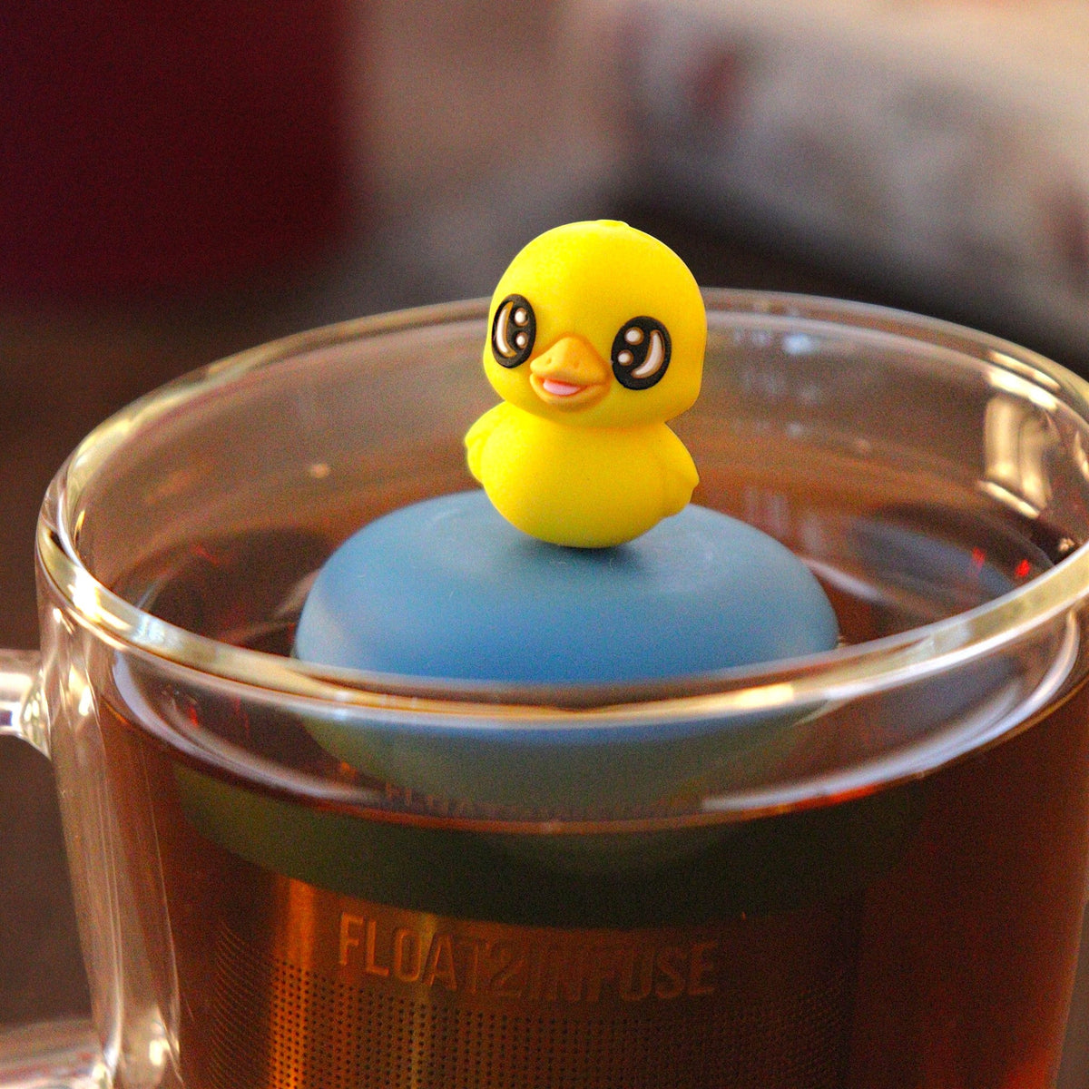 Floating Baby Duck Tea Infuser - Cute Tea Infuser for Loose Tea