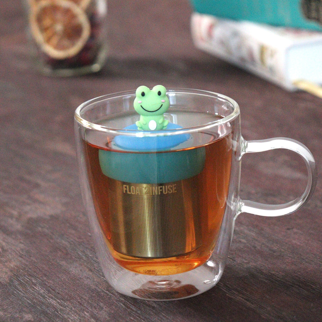 Floating Frog Tea Infuser - Cute Animal Tea Infuser for Loose Leaf Tea