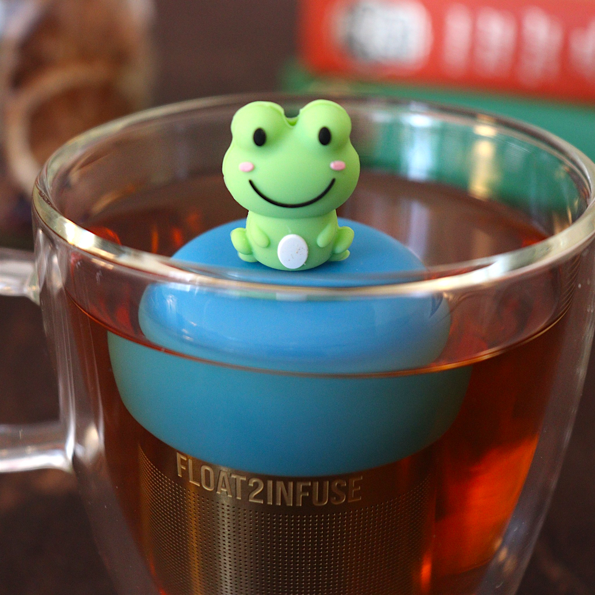 Floating Frog Tea Infuser - Cute Animal Tea Infuser for Loose Leaf Tea