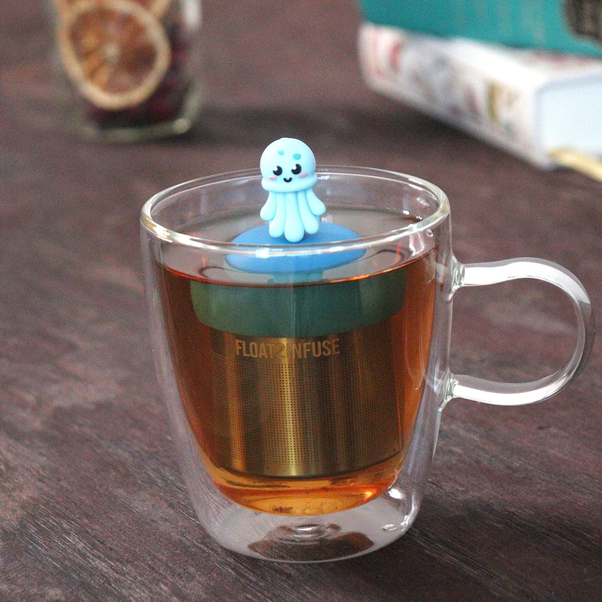 Floating Jellyfish Tea Infuser - Cute Animal Tea Infuser for Loose Leaf Tea