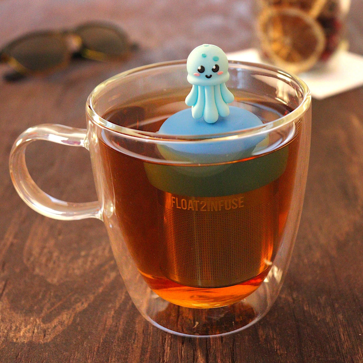 Floating Jellyfish Tea Infuser - Cute Animal Tea Infuser for Loose Leaf Tea