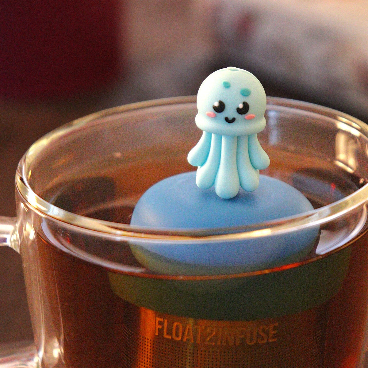 Floating Jellyfish Tea Infuser - Cute Animal Tea Infuser for Loose Leaf Tea