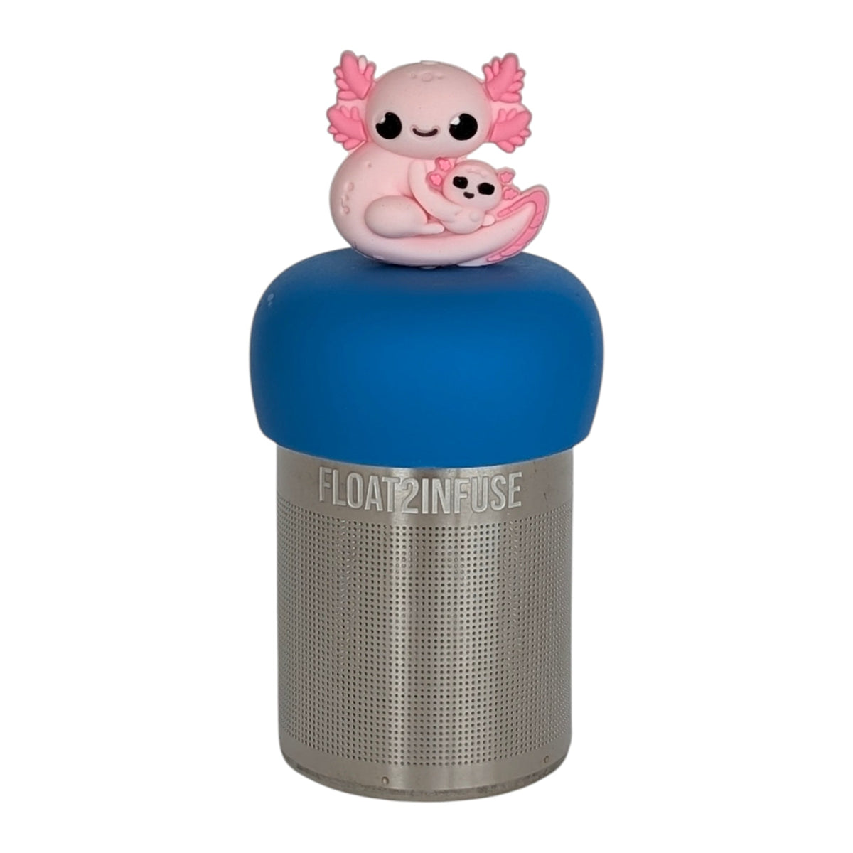 Floating Mom Baby Axolotl Tea Infuser - Cute Animal Tea Infuser for Loose Leaf Tea