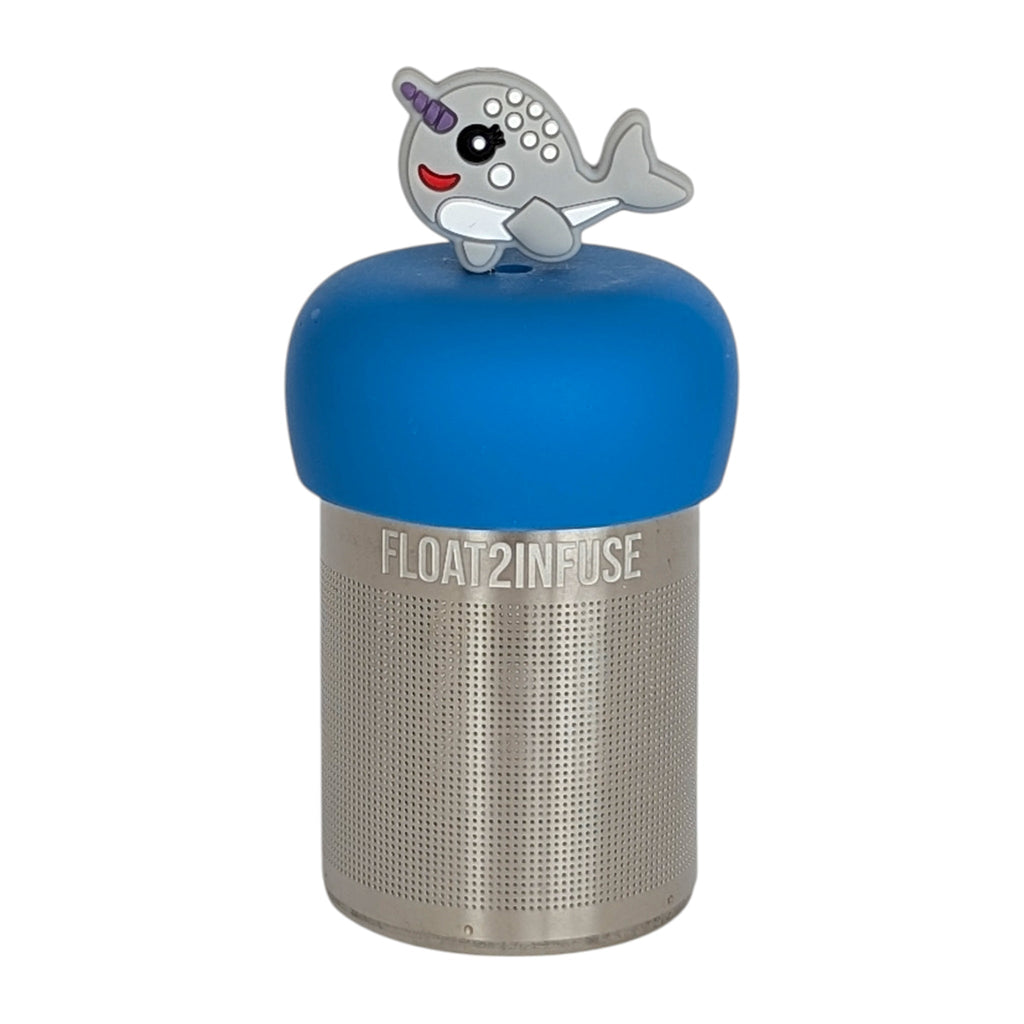 Floating Narwhal Tea Infuser - Cute Animal Tea Infuser for Loose Leaf Tea