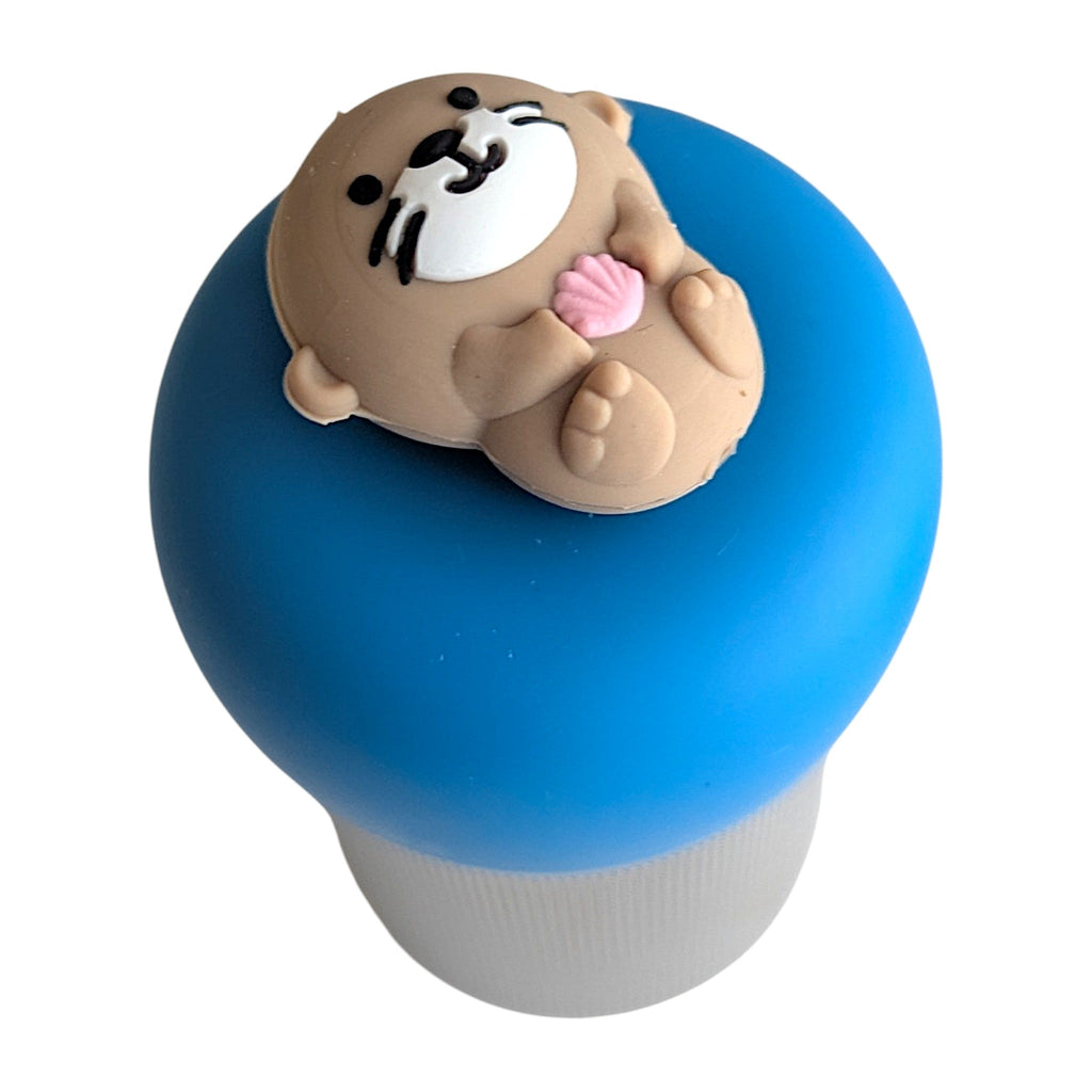 Floating Otter with Shell Tea Infuser - Cute Animal Tea Infuser for Loose Tea