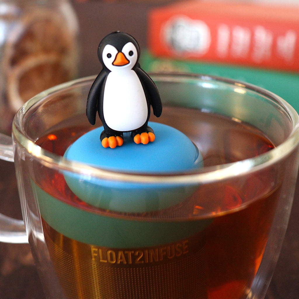 Floating Penguin Tea Infuser - Cute Animal Tea Infuser for Loose Leaf Tea
