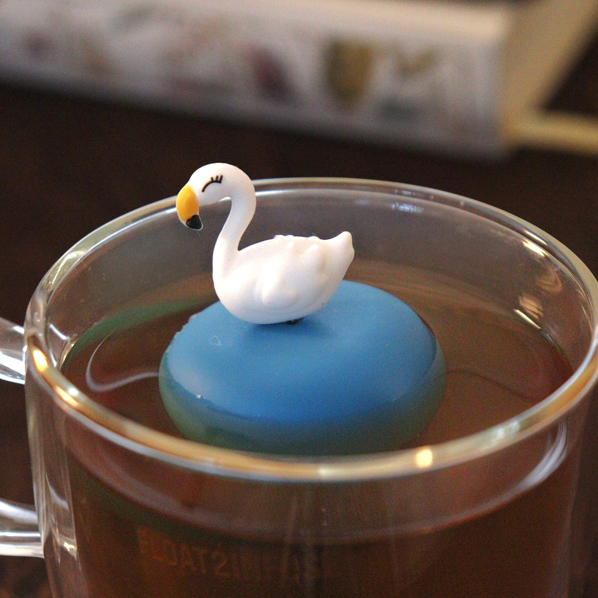 Floating Swan Tea Infuser - Cute Animal Tea Infuser for Loose Leaf Tea
