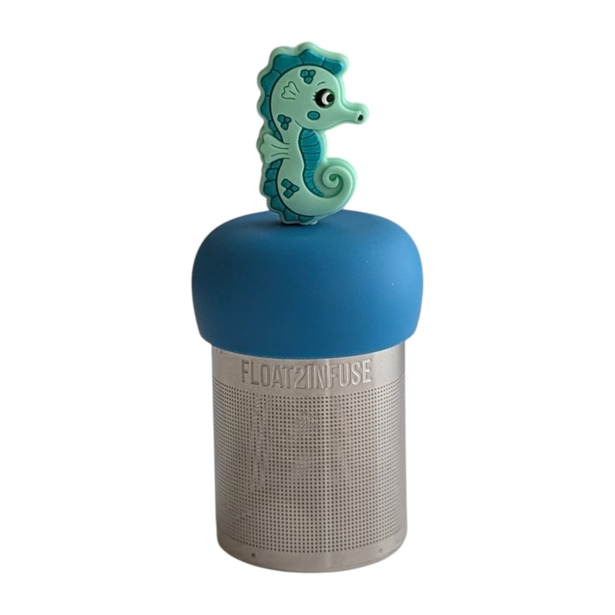Floating Teal Seahorse Tea Infuser - Cute Tea Infuser for Loose Tea