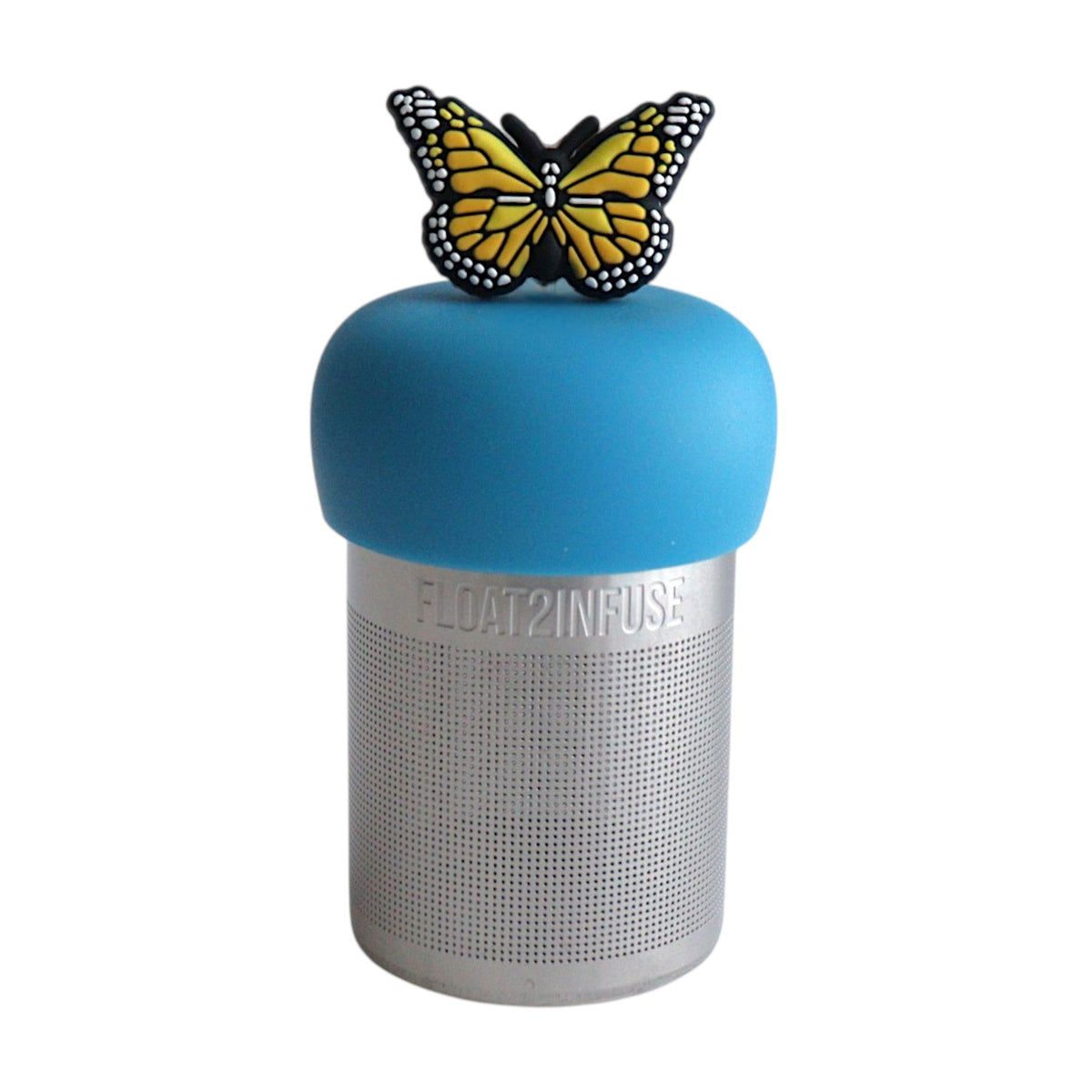 Floating Yellow Butterfly Tea Infuser - Cute Animal Tea Infuser for Loose Leaf Tea