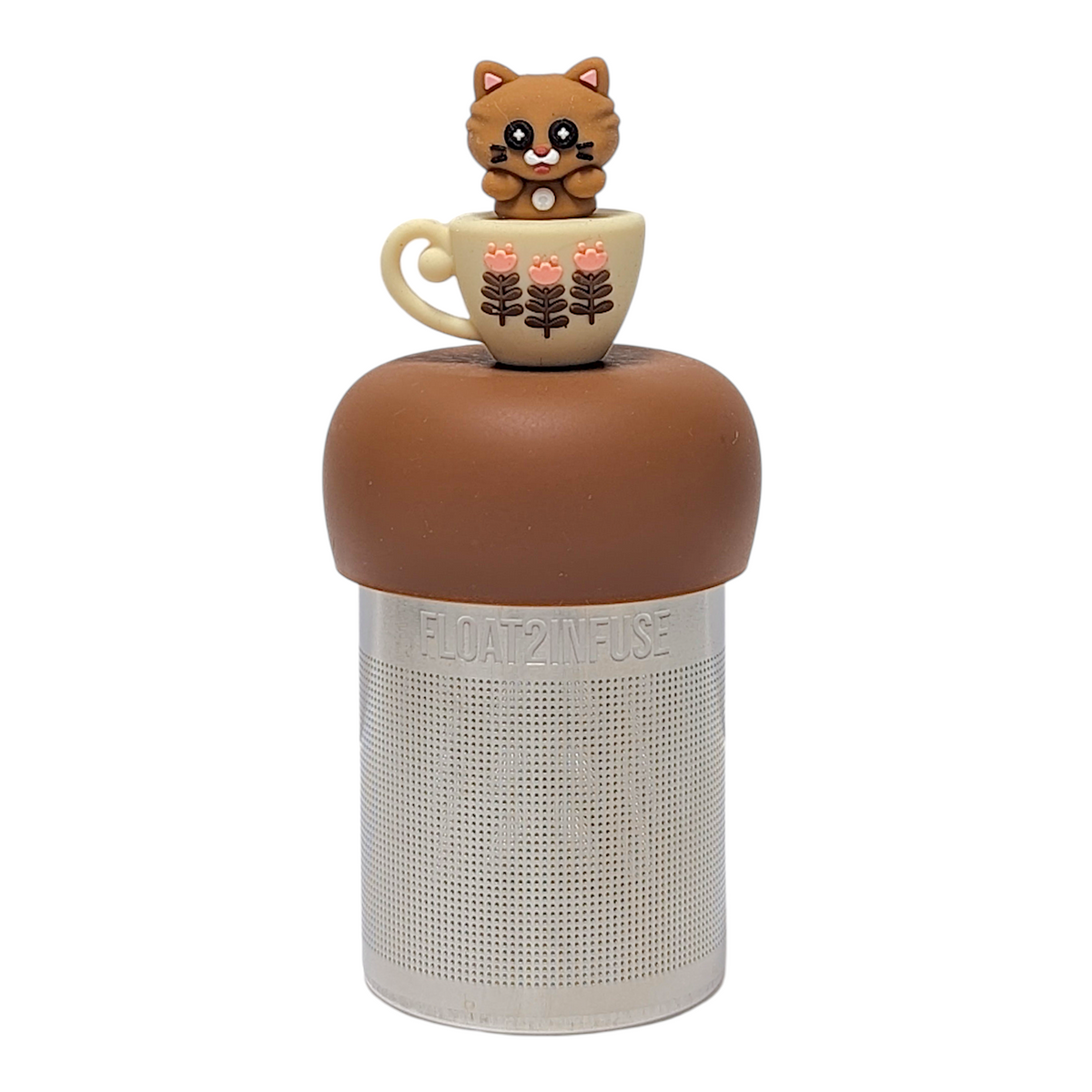 Floating Cat In A Mug Tea Infuser - Cute Animal Tea Infuser for Loose Leaf Tea