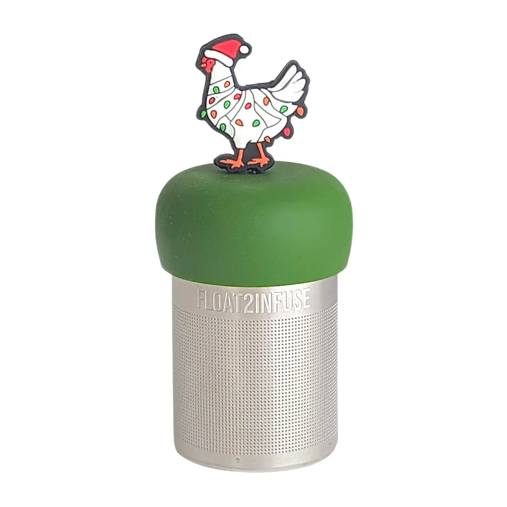 Floating Christmas Chicken Tea Infuser - Cute Animal Tea Infuser for Loose Leaf Tea