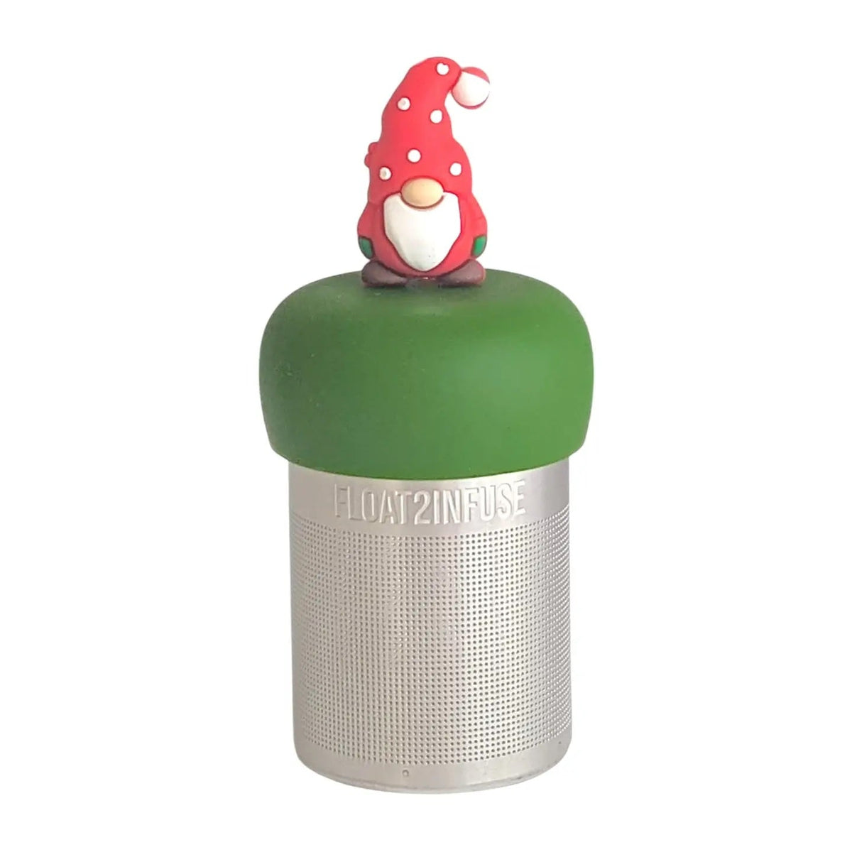 Floating Red Holiday Gnome Tea Infuser - Cute Tea Infuser for Loose Leaf Tea
