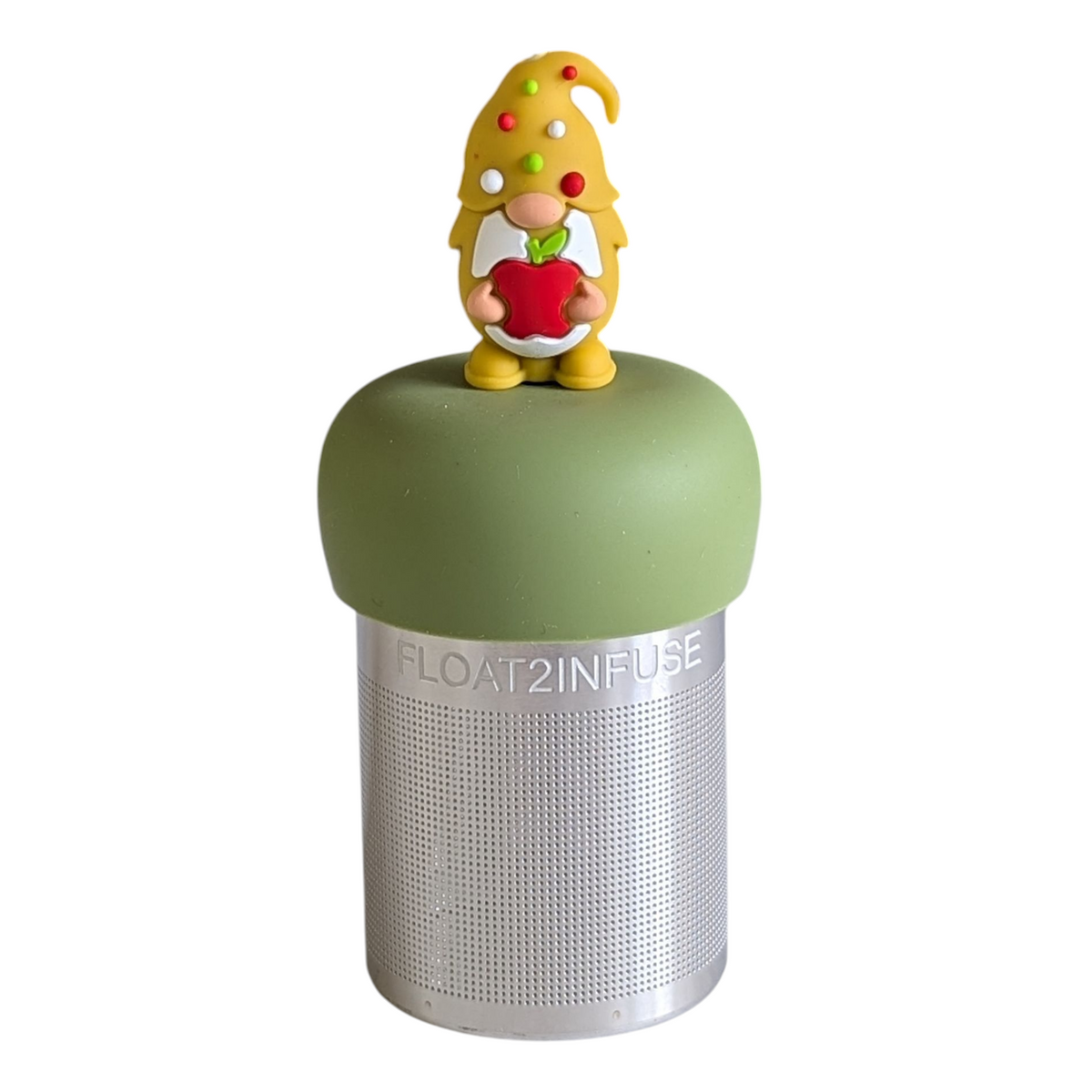 Floating Fall Apple Gnome Tea Infuser - Cute Tea Infuser for Loose Leaf Tea
