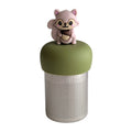Floating 3D Rose Squirrel Tea Infuser - Cute Animal Tea Infuser for Loose Tea