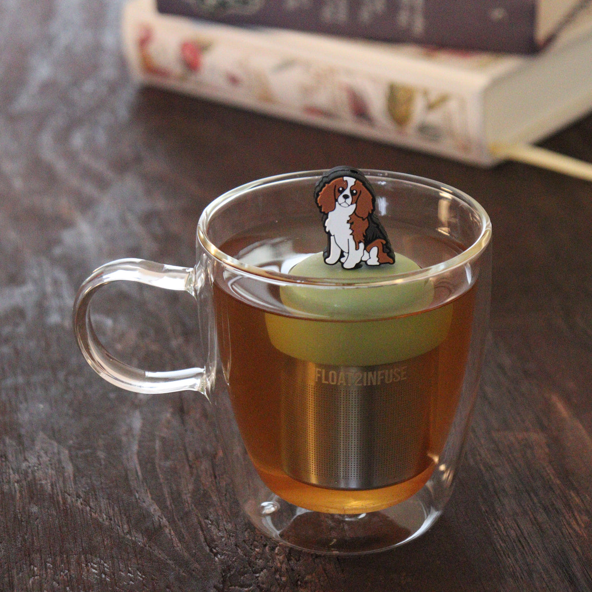 Floating Cocker Spaniel Dog Tea Infuser - Cute Animal Tea Infuser for Loose Leaf Tea